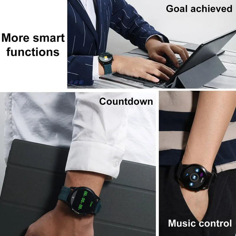 Bluetooth Smart Watch: Health Tracking, Calls & Notifications