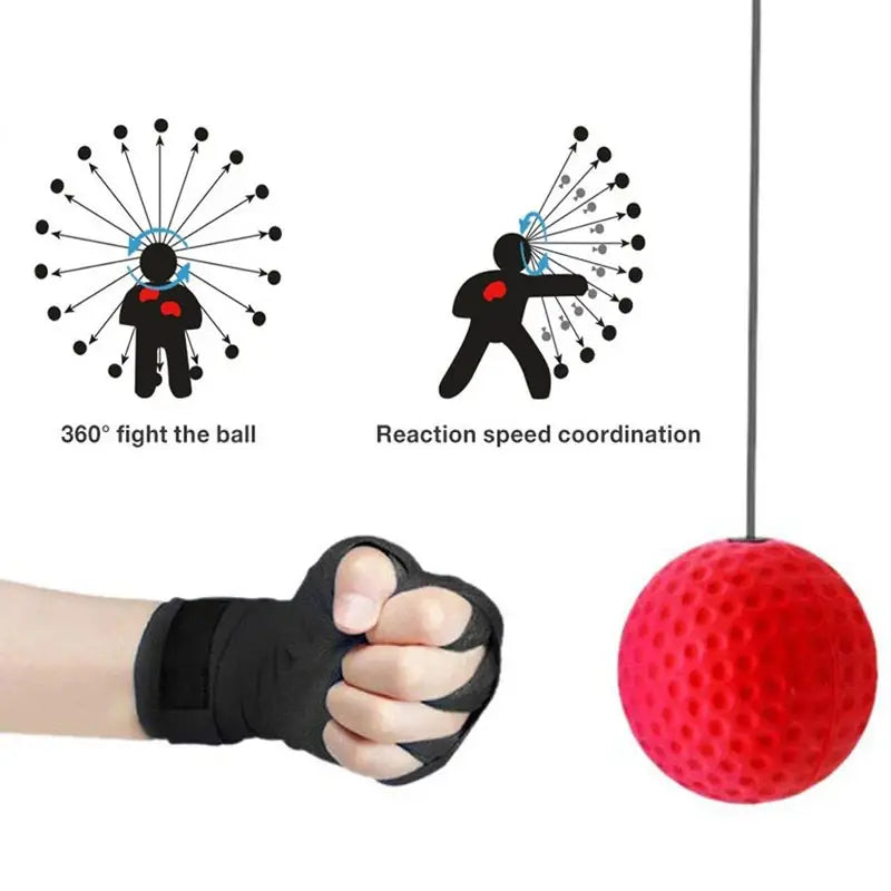 Head Mounted Boxing Speed Ball